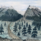 Rocky Mountains en 1859. Wikimedia Commons